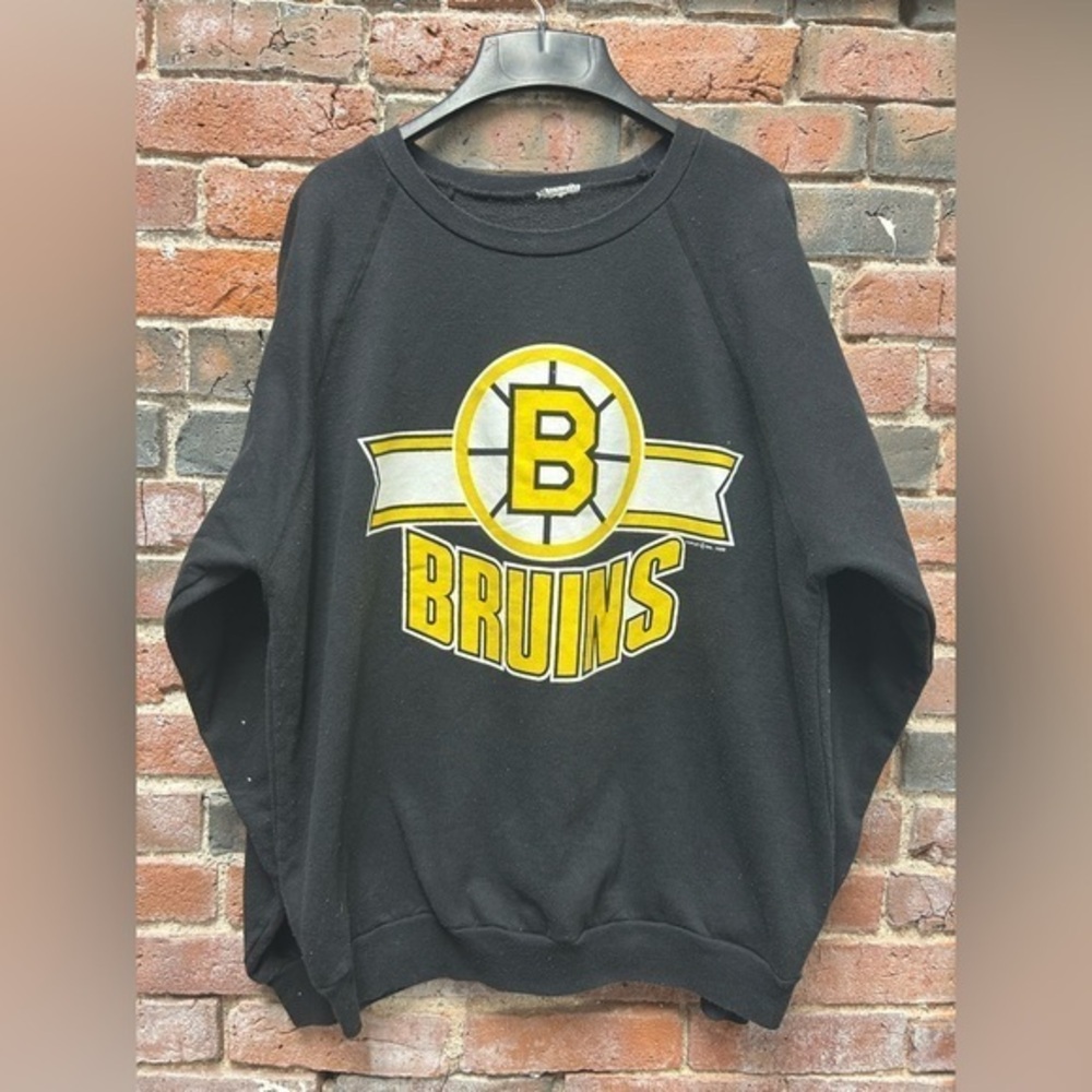 Boston Bruins Vintage 90s NHL Crewneck Sweatshirt Large